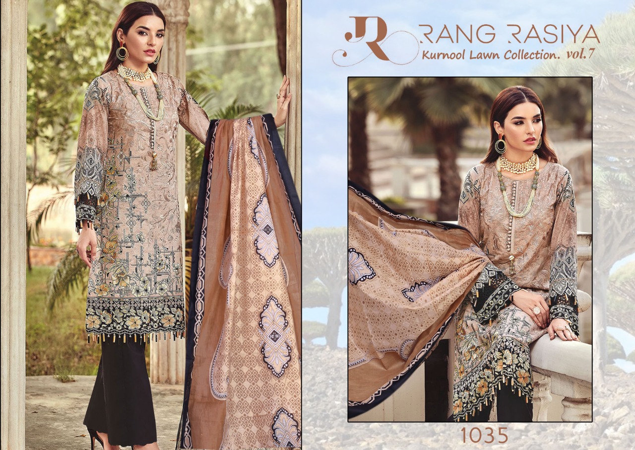 Rang Rasiya Kurnool Lawn Collection 1035
