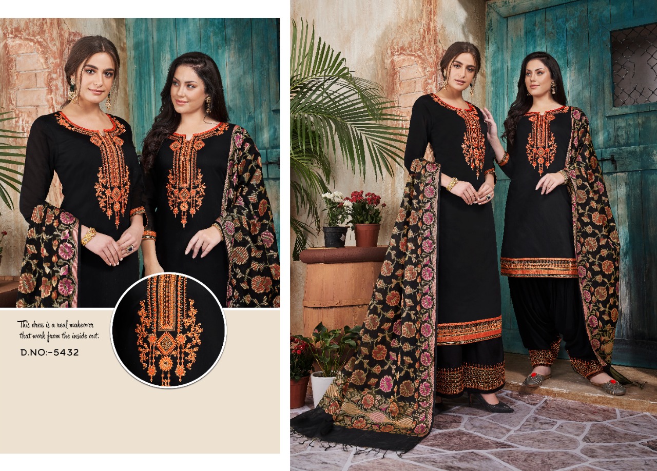 Kessi Fabrics Silk Patiyala 5432 