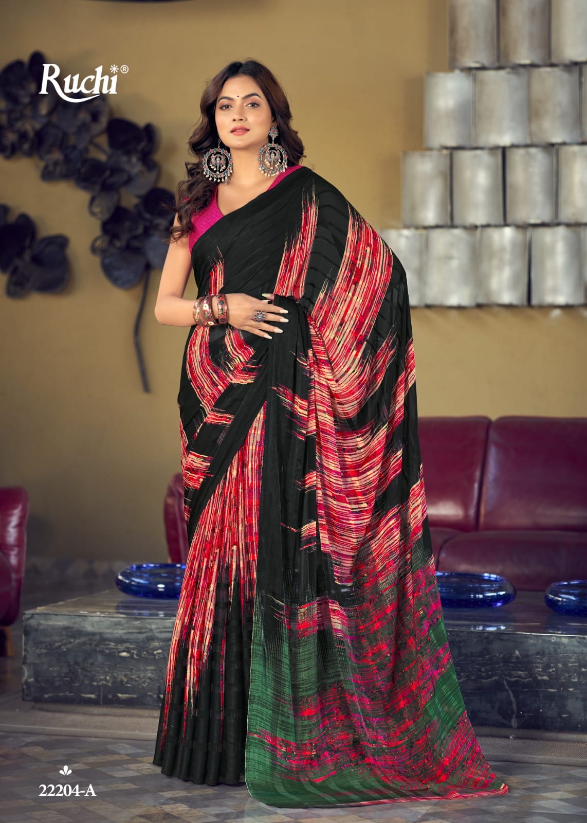 Ruchi Saree Vartika Silk 22204-A