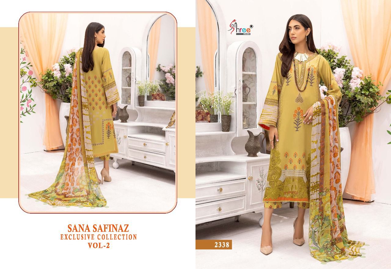 Shree Fab Sana Safinaz Exclusive Collection 2338
