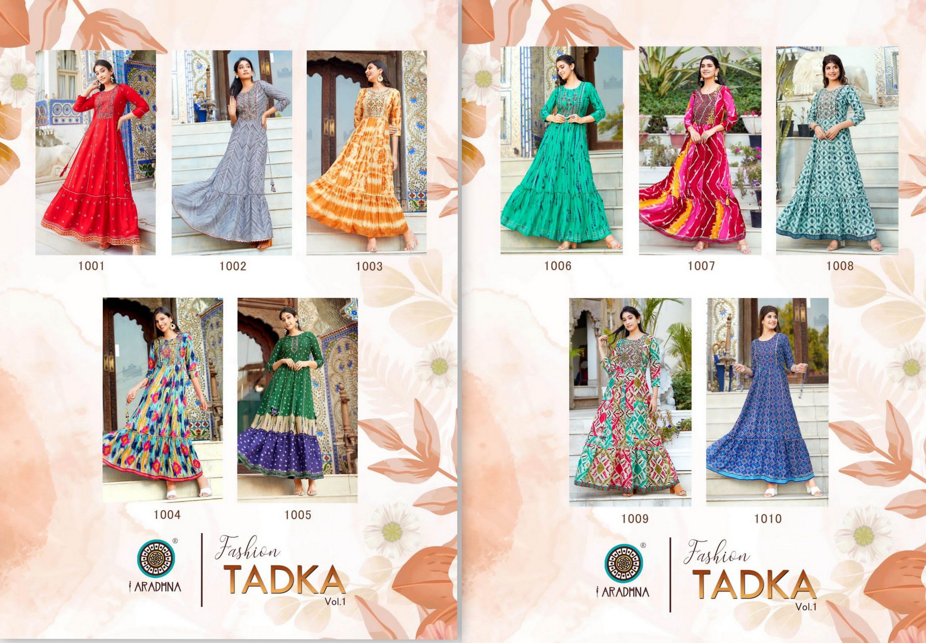 Aradhna Fashion Tadka 1001-1010