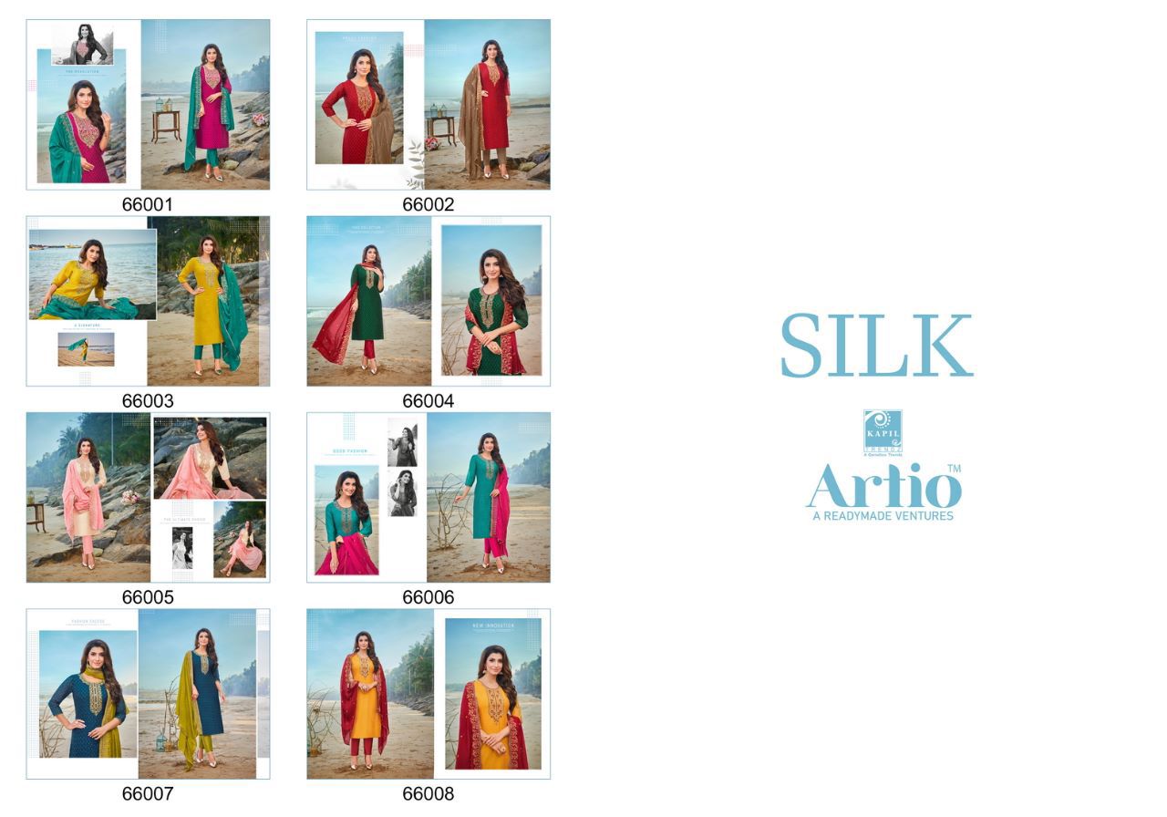 Kapil Trendz Artio Silk 66001-66008