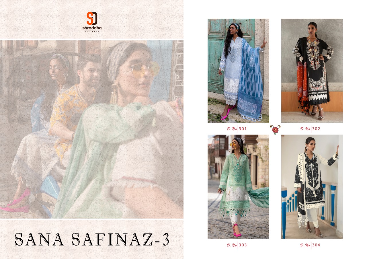 Shraddha Designer Sana Safina 301-305