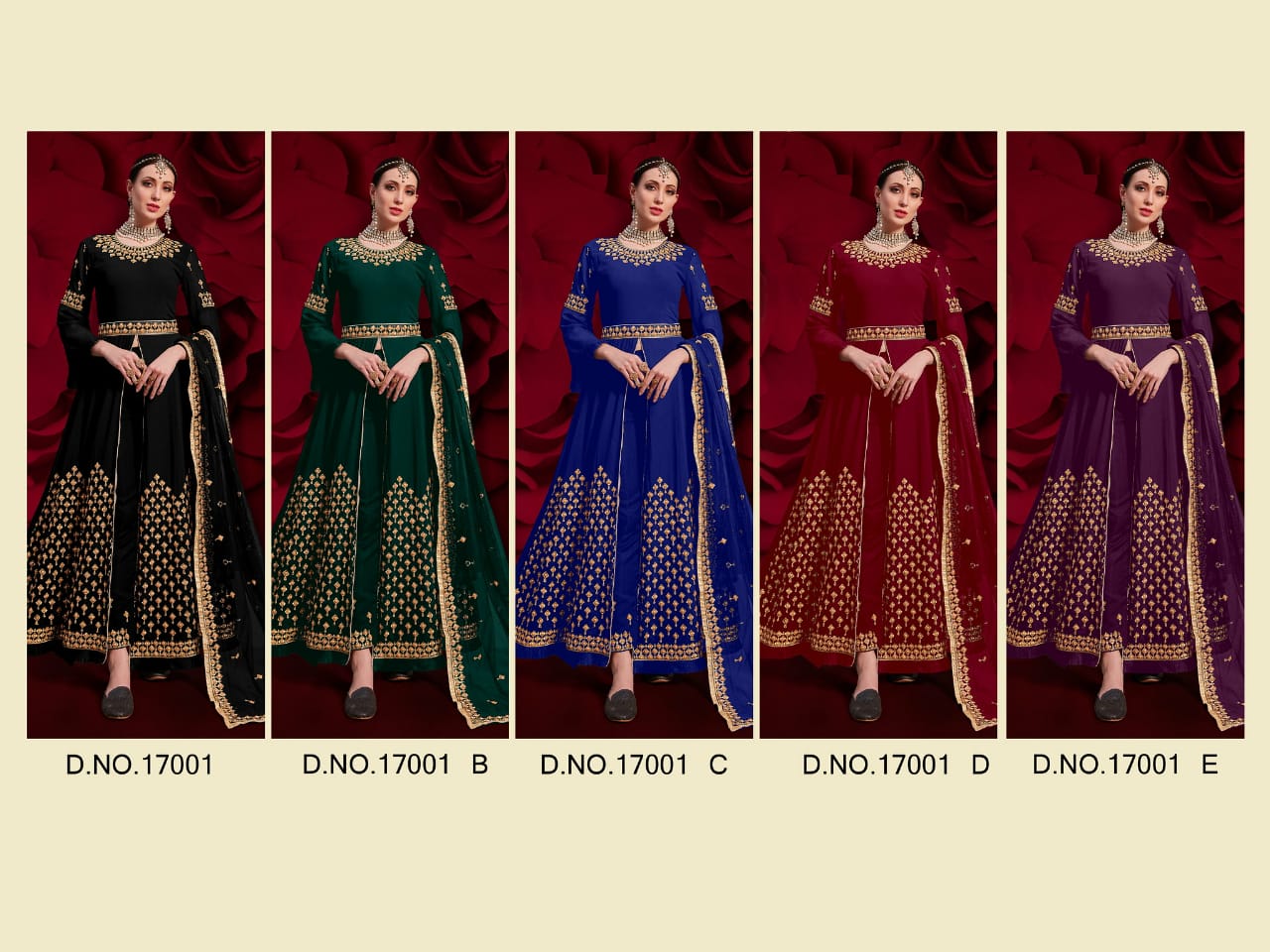 Senhora Dresses Agha Noor 17001 Colors 