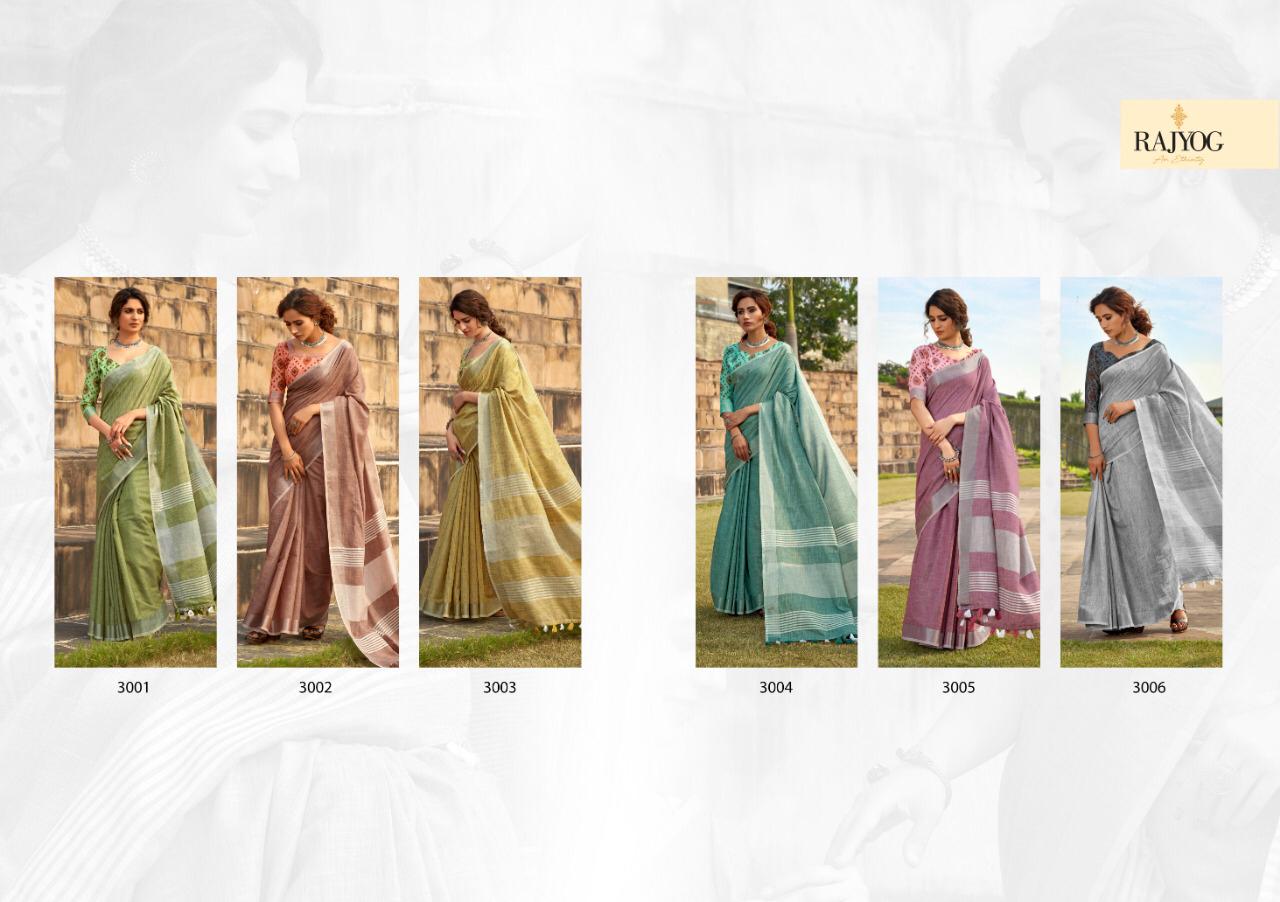Rajyog Fabrics Abhirupim Silk 3001-3006