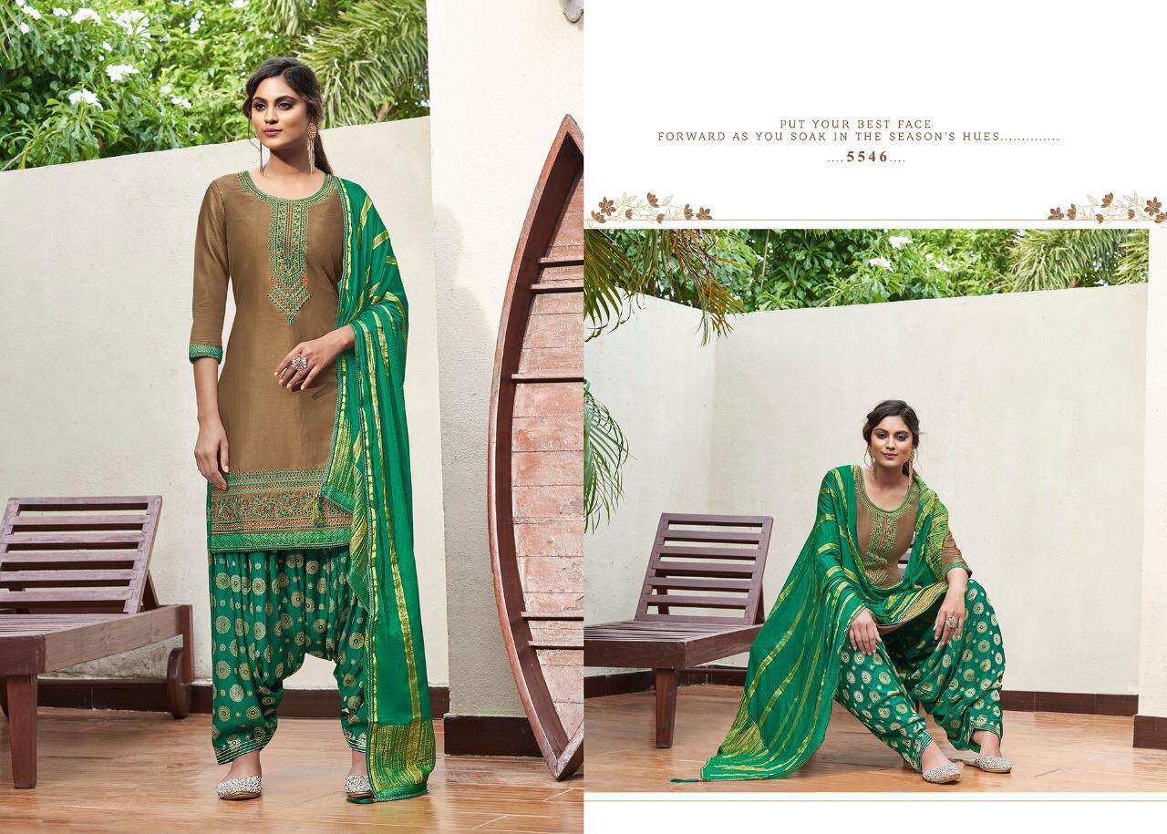 Kessi Fabrics Shangar By Patiala House 5546