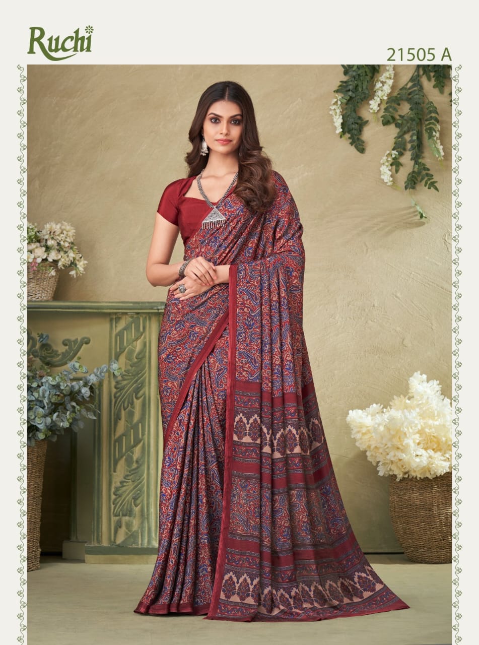 Ruchi Saree Vivanta Silk 16th Edition 21505-A