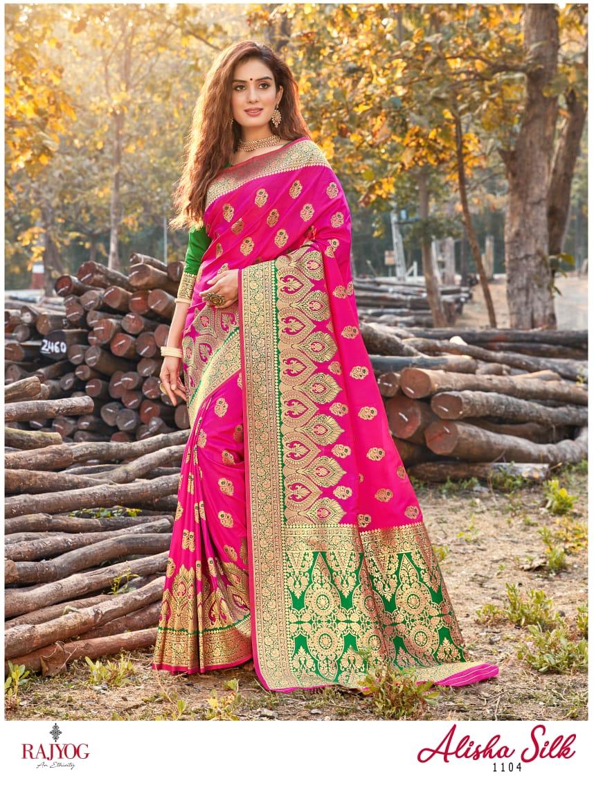 Rajyog Fabrics Alisha Silk 1104