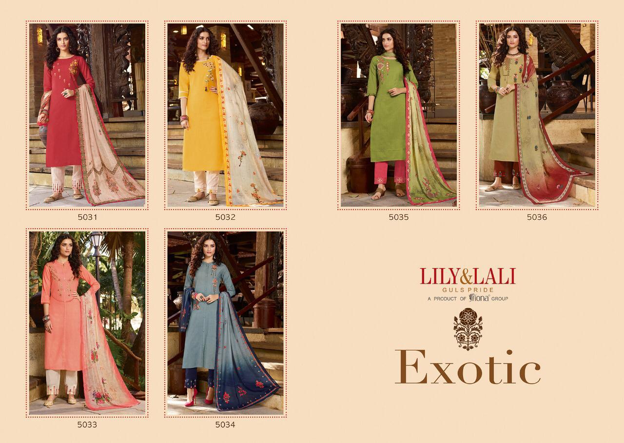 Lily And Lali Exotik 5031-5036