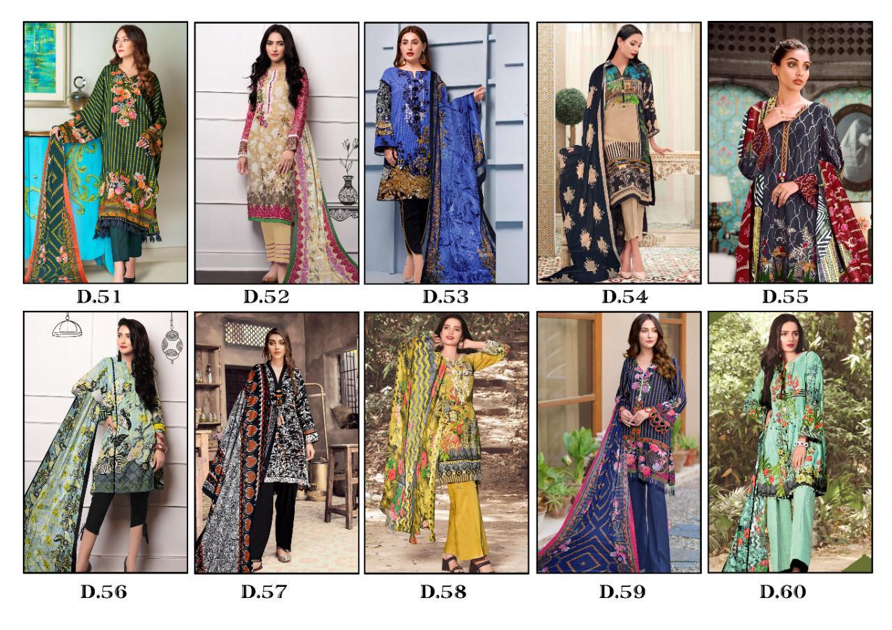 Gull Aahmed Lawn Collection D-15-D-60