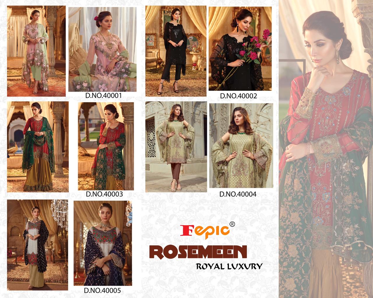 Fepic Rosemeen Royal Luxury 40001-40005