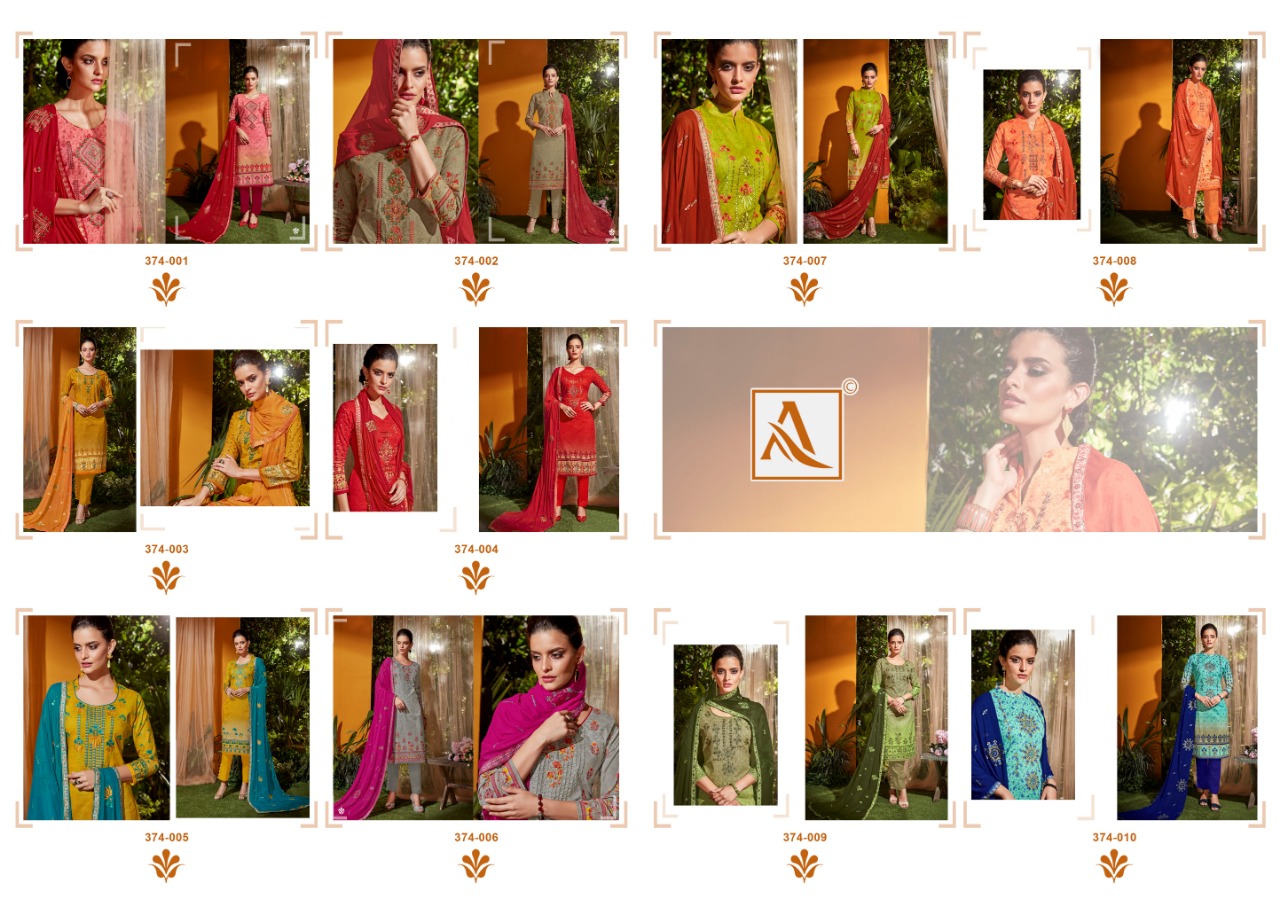 Alok Suits Aarohi 374-001-374-010