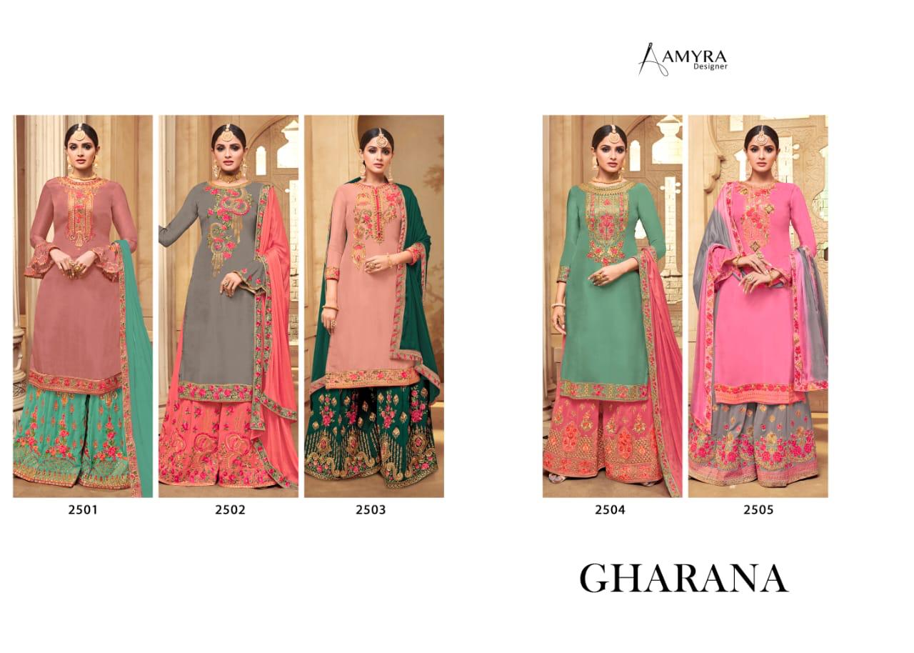 Amyra Designer Gharana 2501-2505
