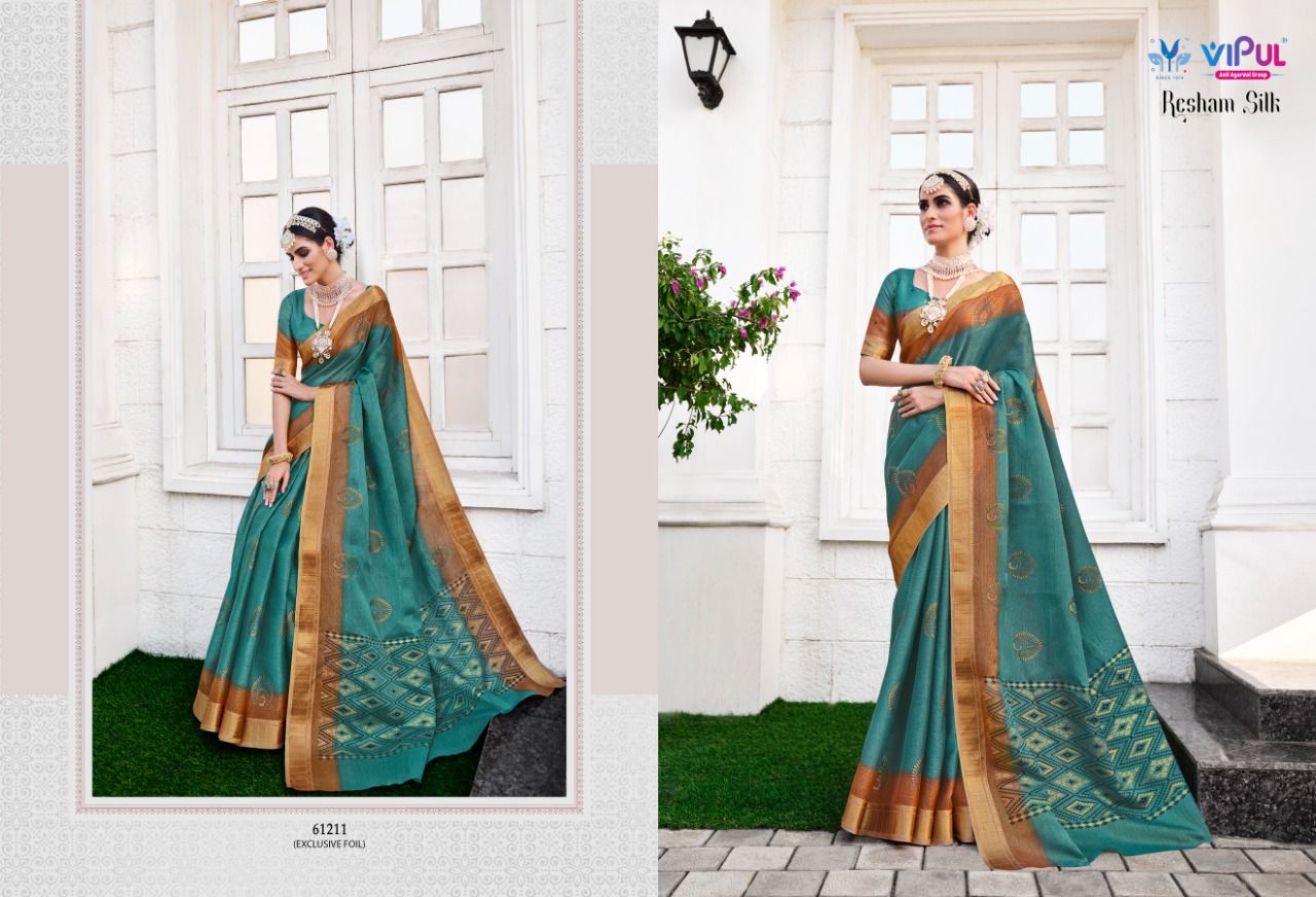 Vipul Fashion Resham Silk 61211