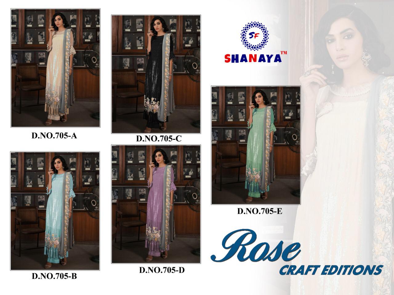 Shanaya Rose Craft Editing 705 COLORS