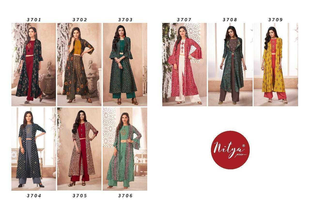LT Fabrics Nitya 3701-3709