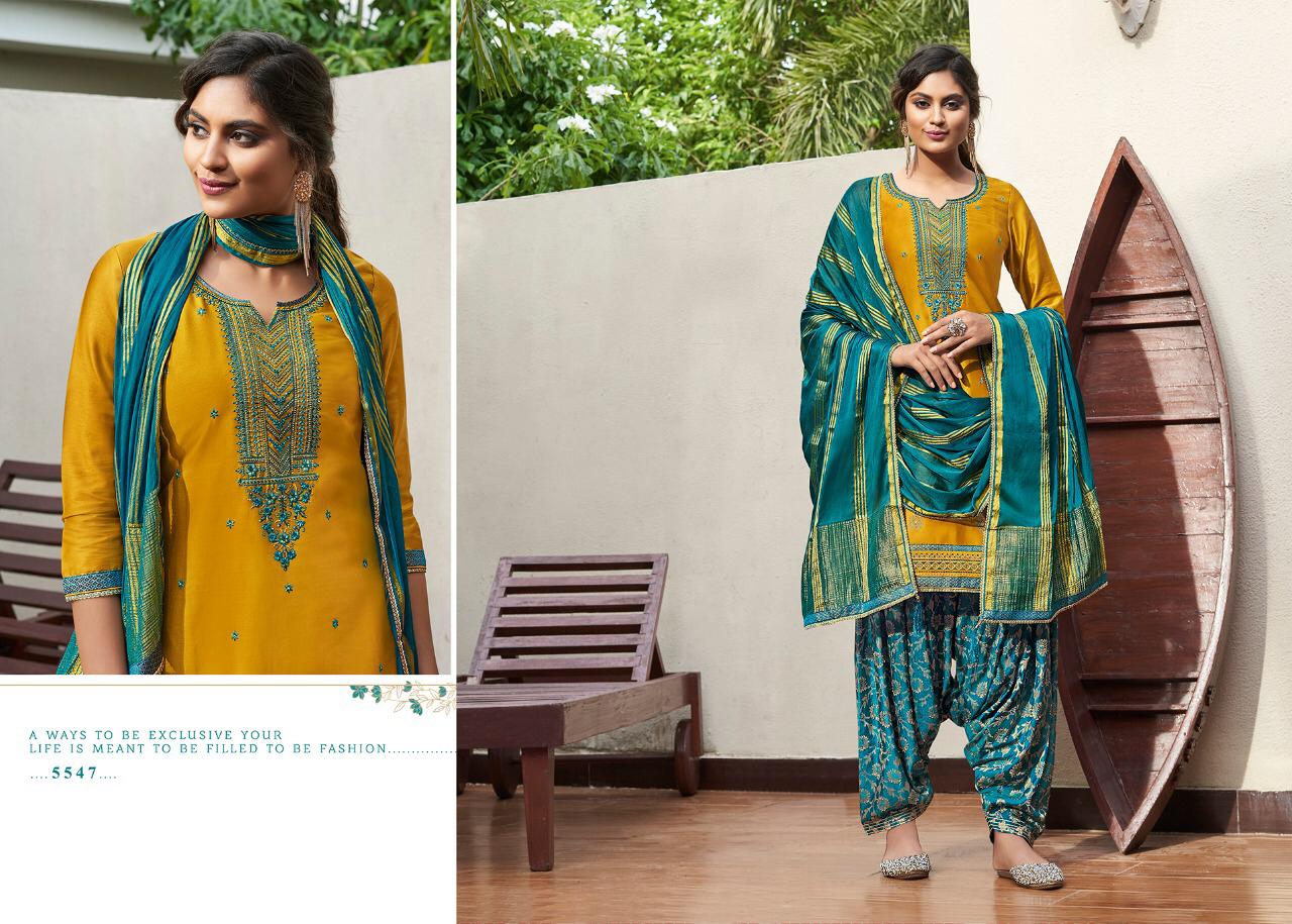 Kessi Fabrics Shangar By Patiala House 5547
