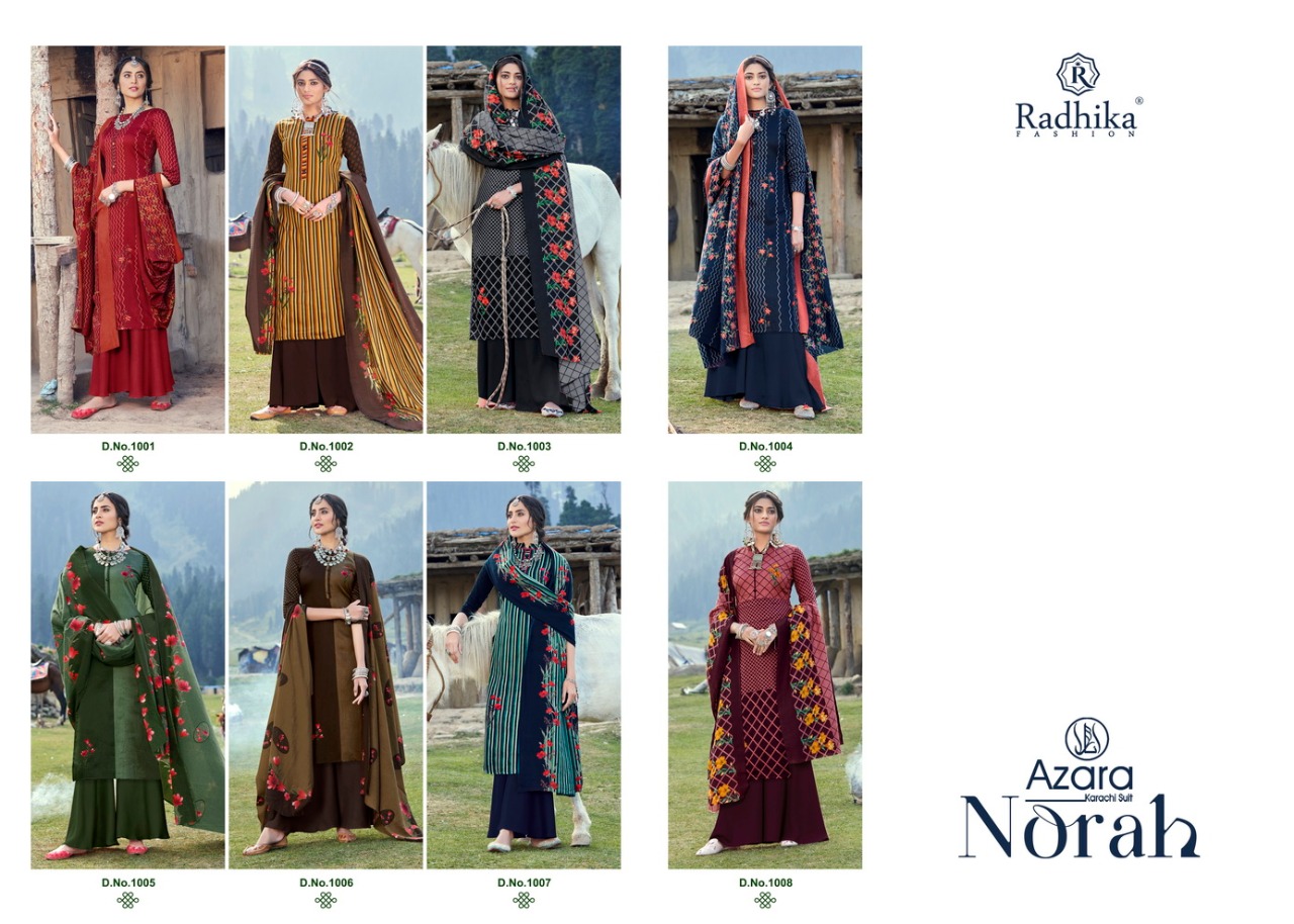 Radhika Fashion NOrah 1001-1008