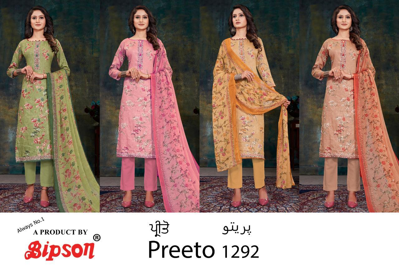 Bipson Prints Preeto 1292 Colors 