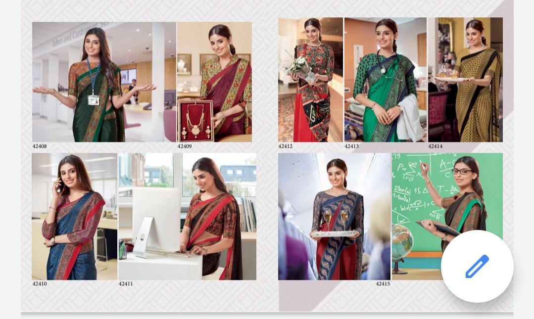 Vipul Fashion Smart Silk 42408-42416