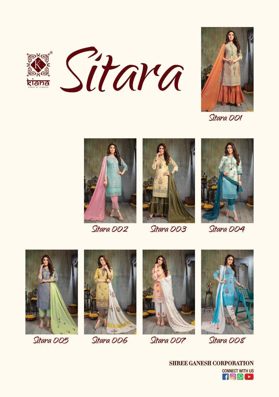 Kiana Fashion Sitara 001-008 