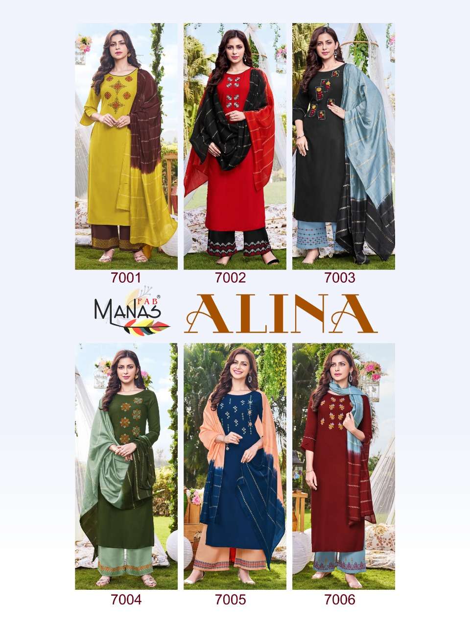 Manas Fab Alina 7001-7006