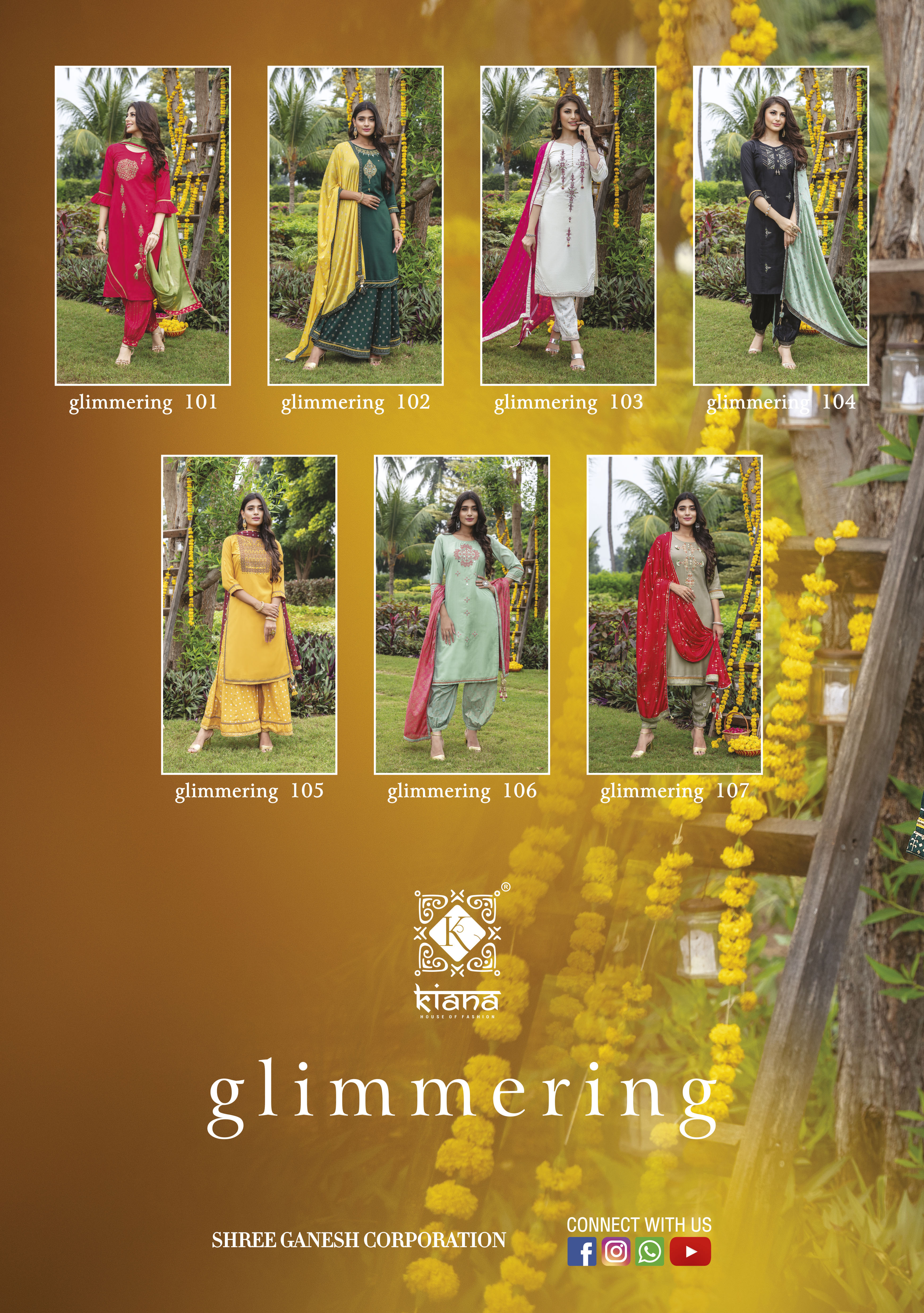 Kiana Fashion Glimmering 101-107