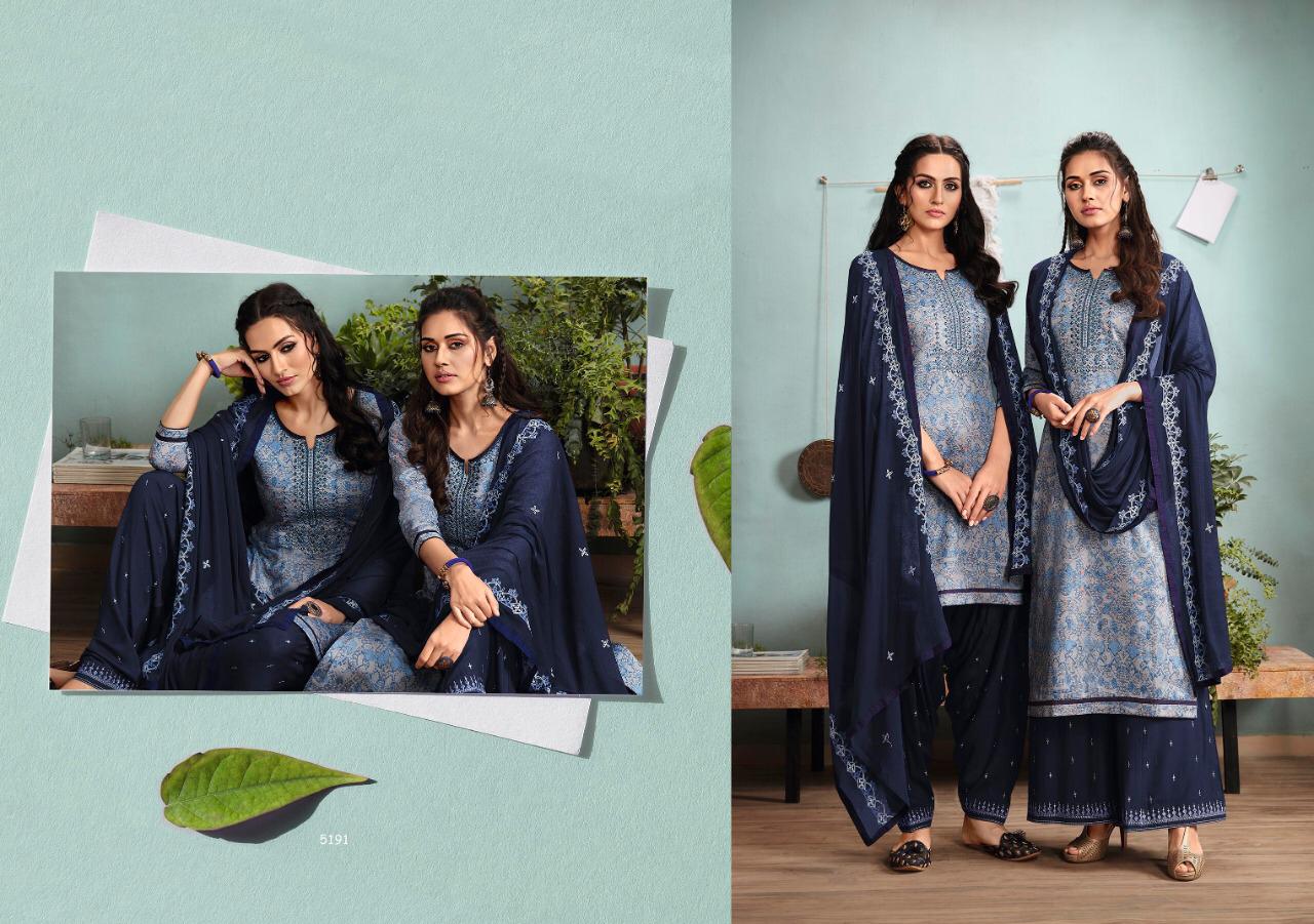 Kessi Fabrics Colours By Patiyala House 5191