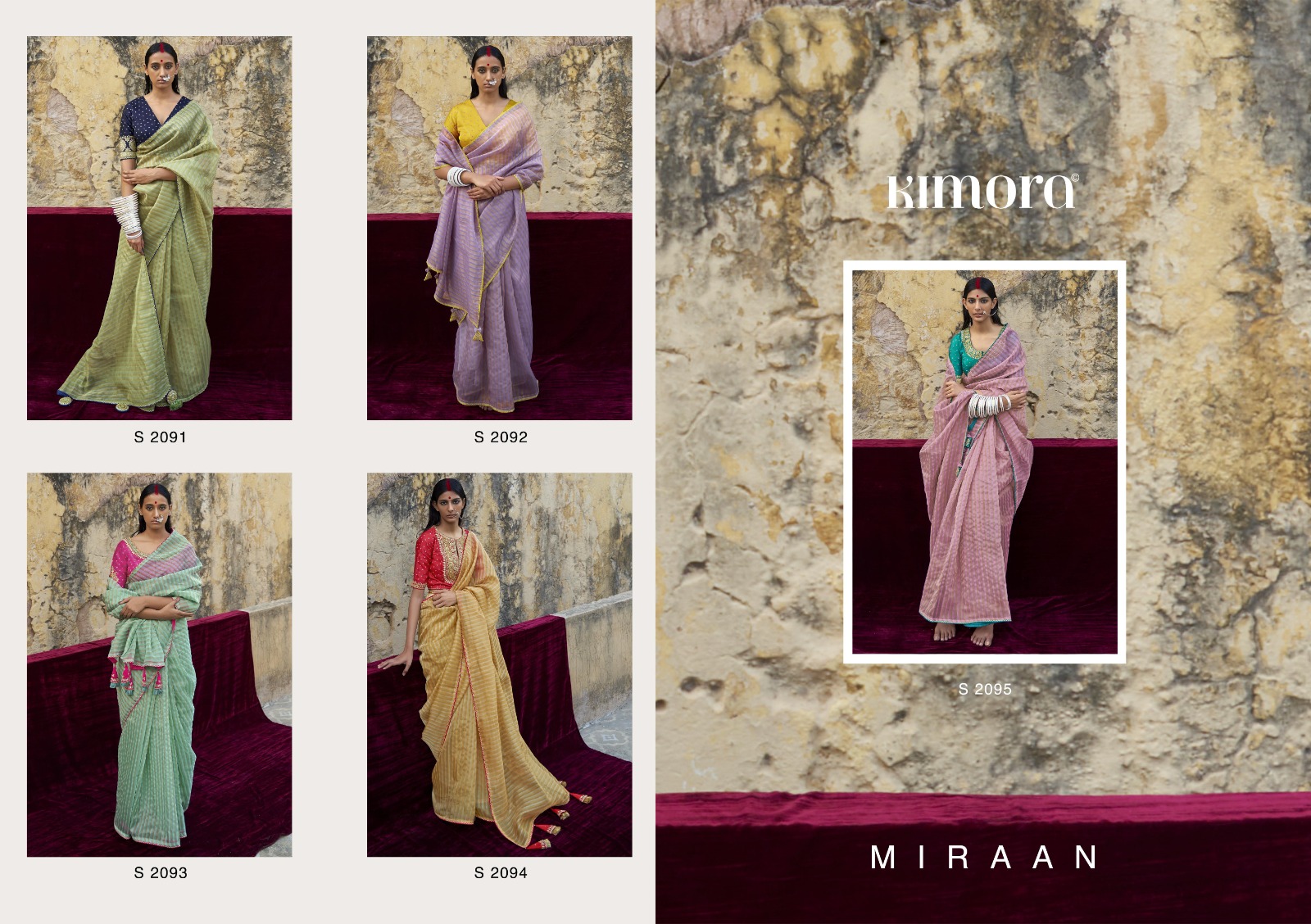 Kimora Fashion Miraan S-2091 to S-2095