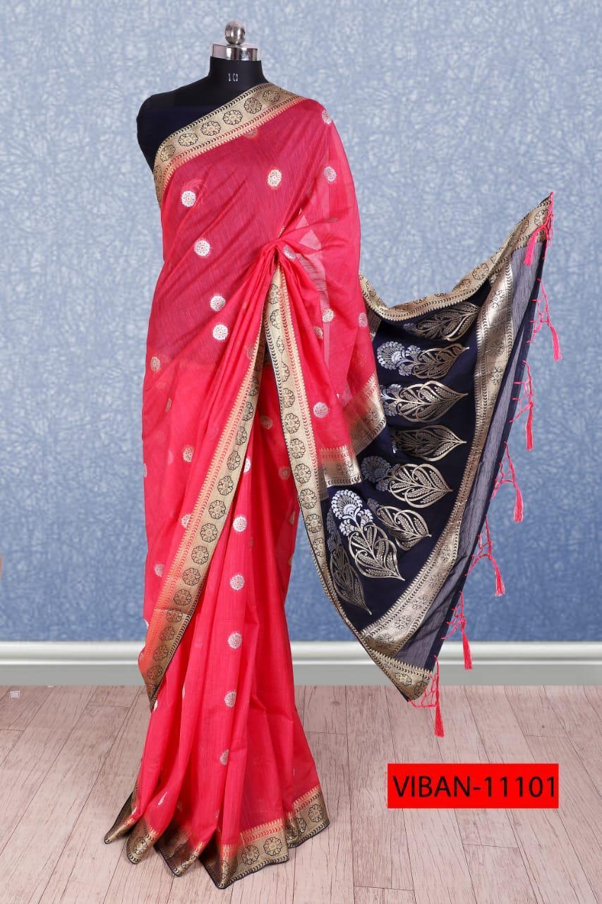 Mintorsi Designer Banarasi Silk Saree 11101