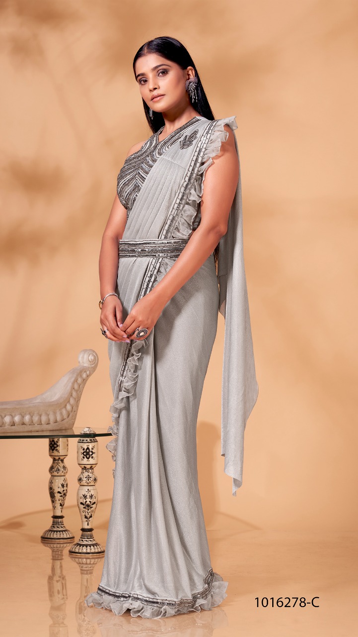 Aamoha Trendz Ready To Wear Designer Saree 1016278-C