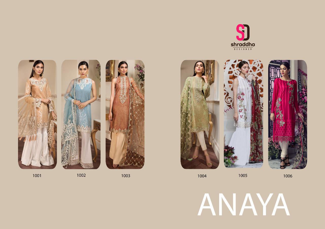 Shraddha Designer Anaya 1001-1006