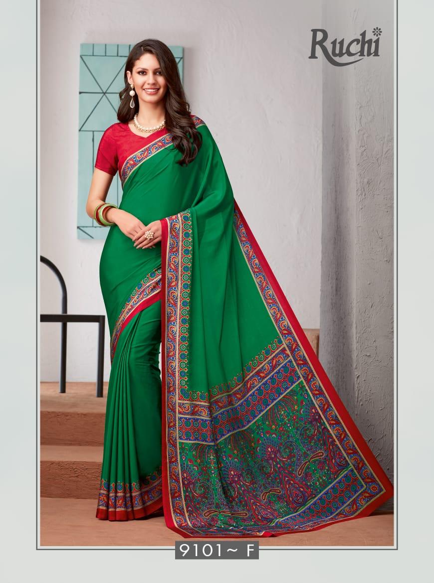 Ruchi Sarees Virasat Silk 9101F