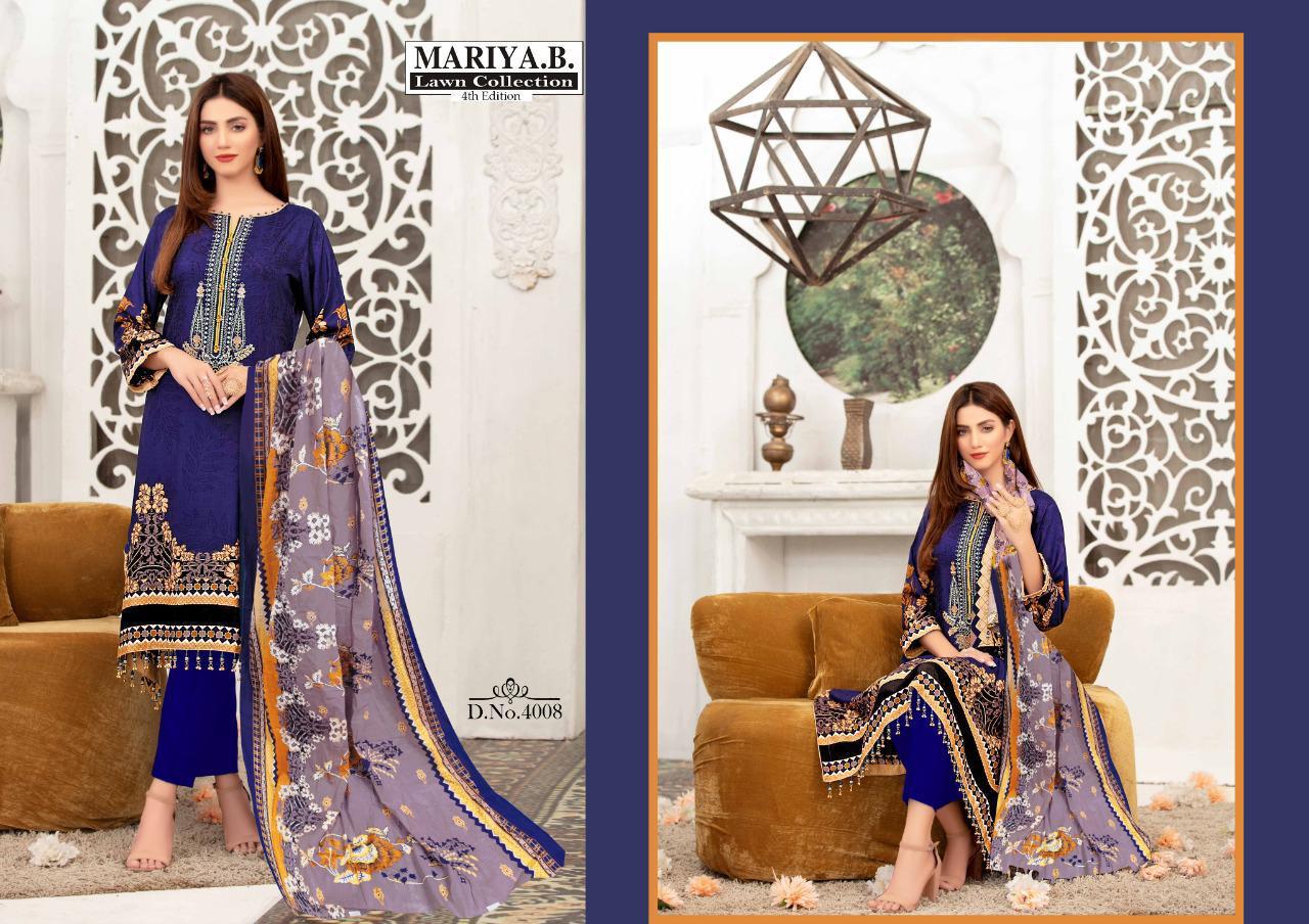 Maria B Lawn Collection  4008