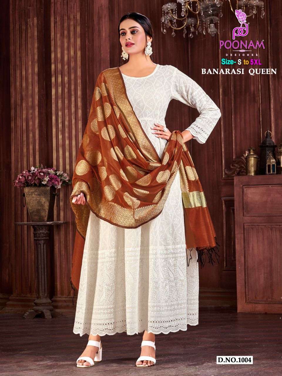 Poonam Designer Banarasi Queen 1004