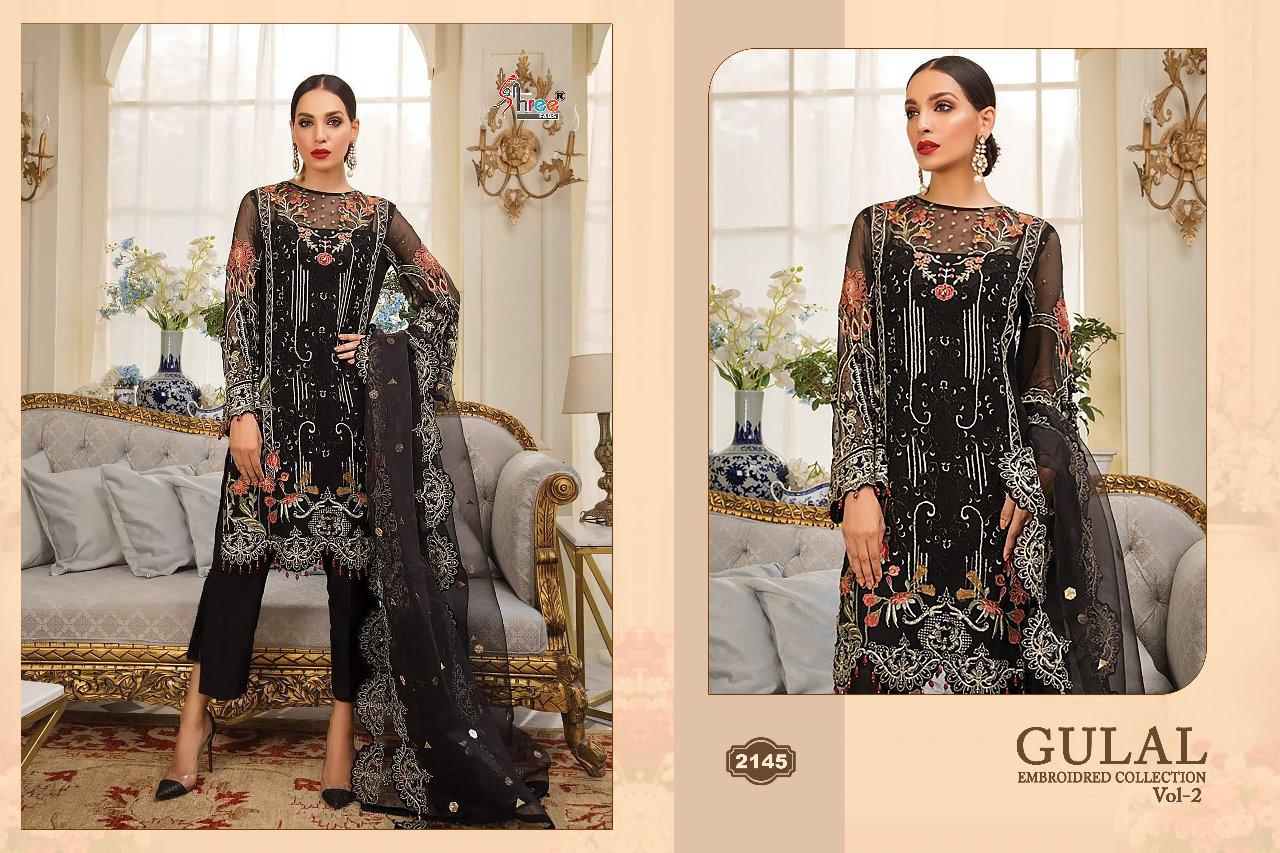 Shree Fabs Gulal Embroidered Collection 2145