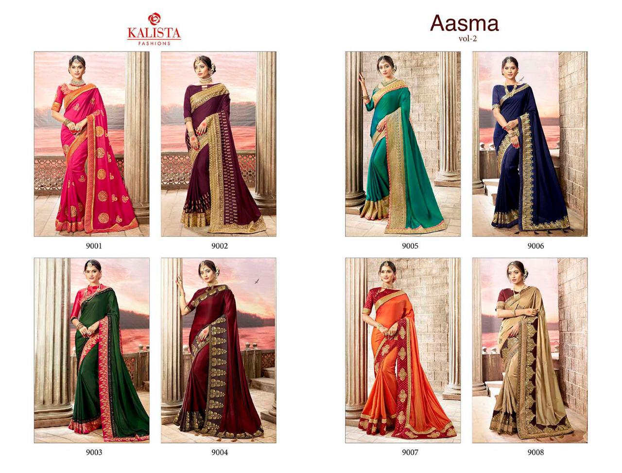 Kalista Fashions Aasma 9001-9008