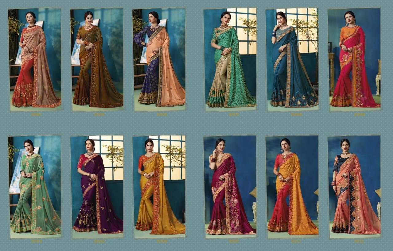 Kessi Fabrics Anupriya 9301-9312