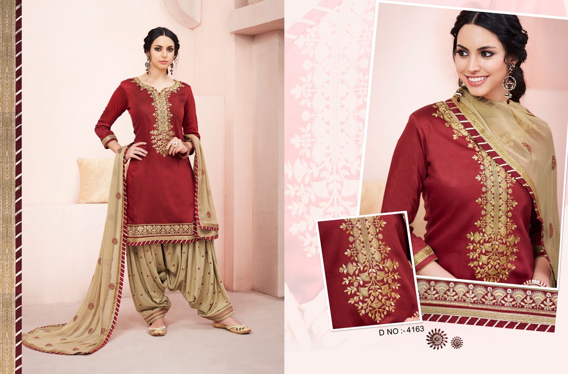 Kessi Fabrics Bridal By Patiala House 4163