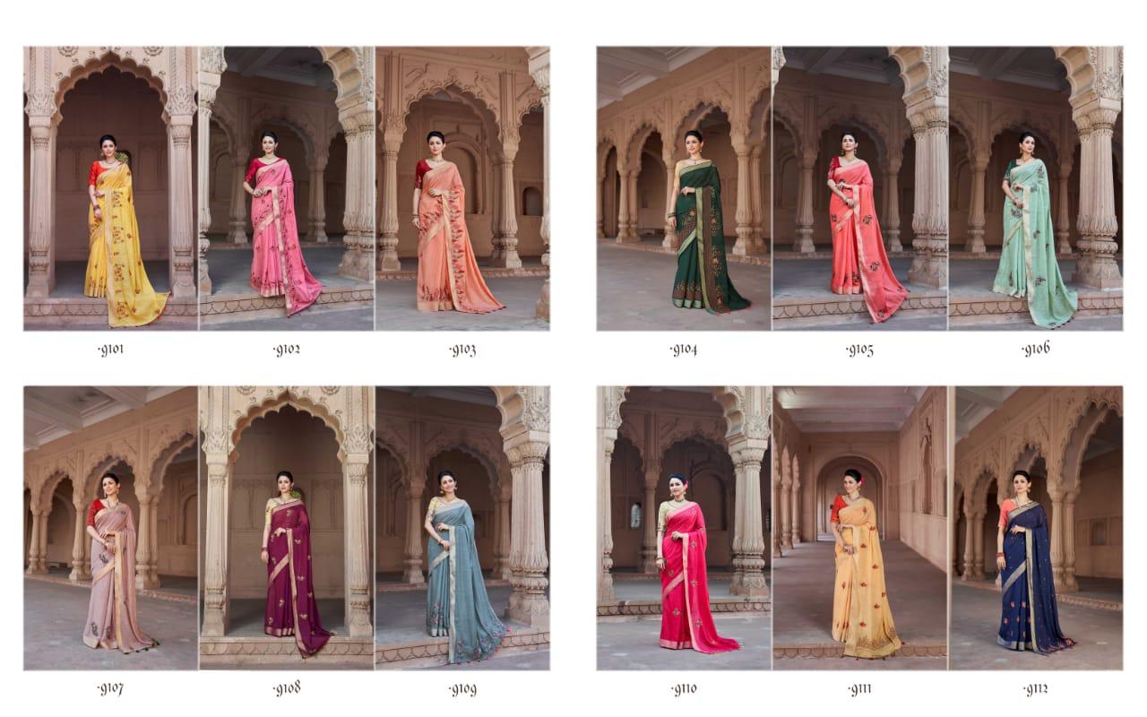 Kessi Fabrics Sunheri 9101-9112
