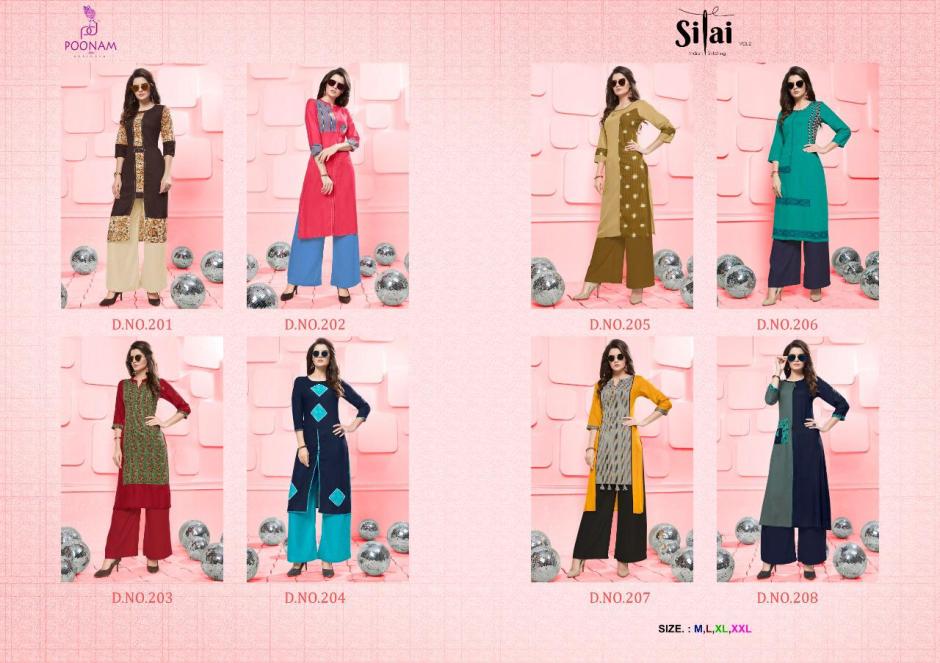 Poonam Designer Silai 201-208