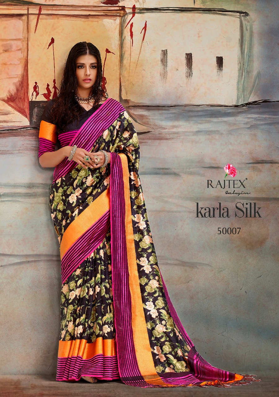 Rajtex Saree Karla Silk 50007