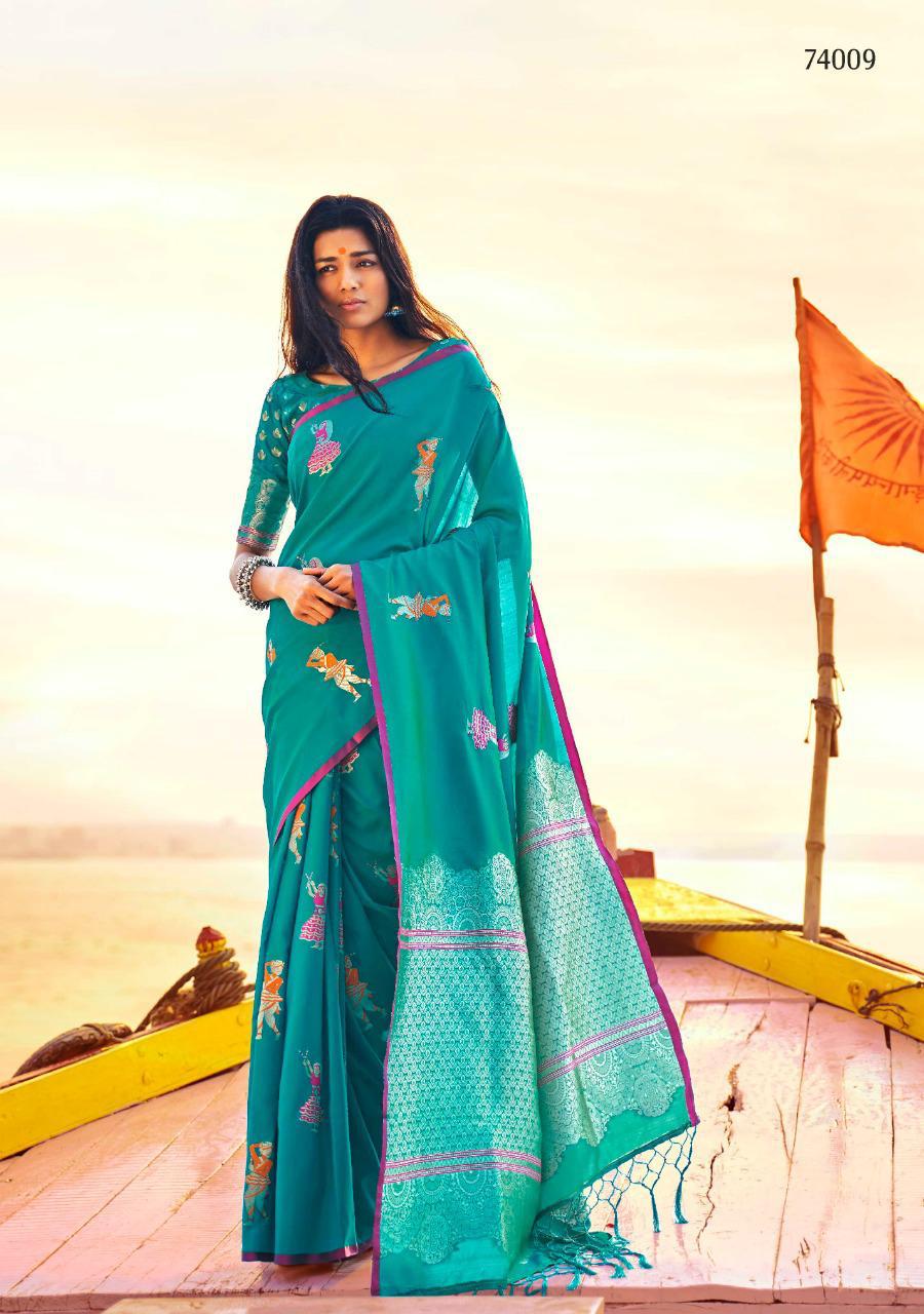 Rajtex Saree Kanthrishi Silk 74009