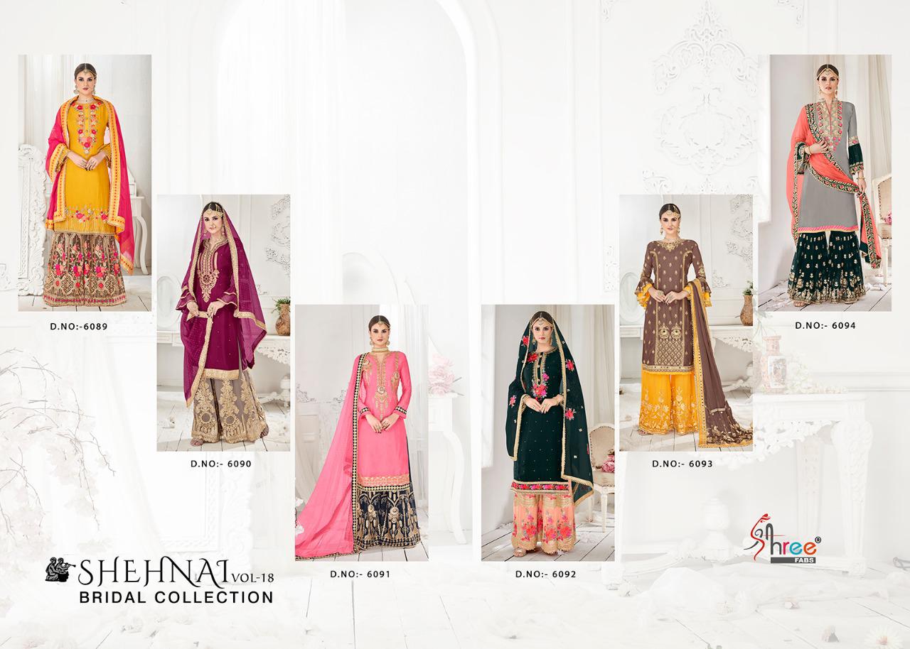 Shree Fab Shehnai Bridal Collection 6089-6094