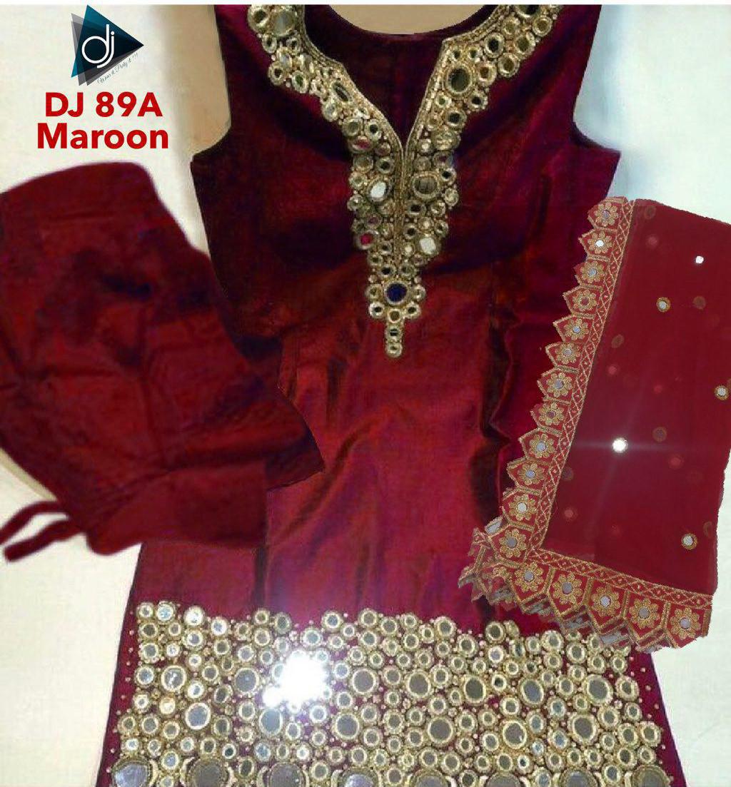 Deep Jyoti Creations DJ 89A MAROON