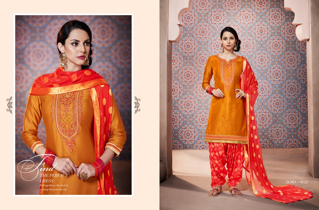 Kessi Fabrics Shangar By Patiala House 4122