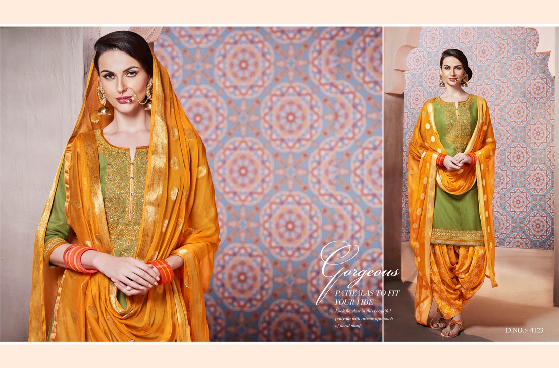 Kessi Fabrics Shangar By Patiala House 4123