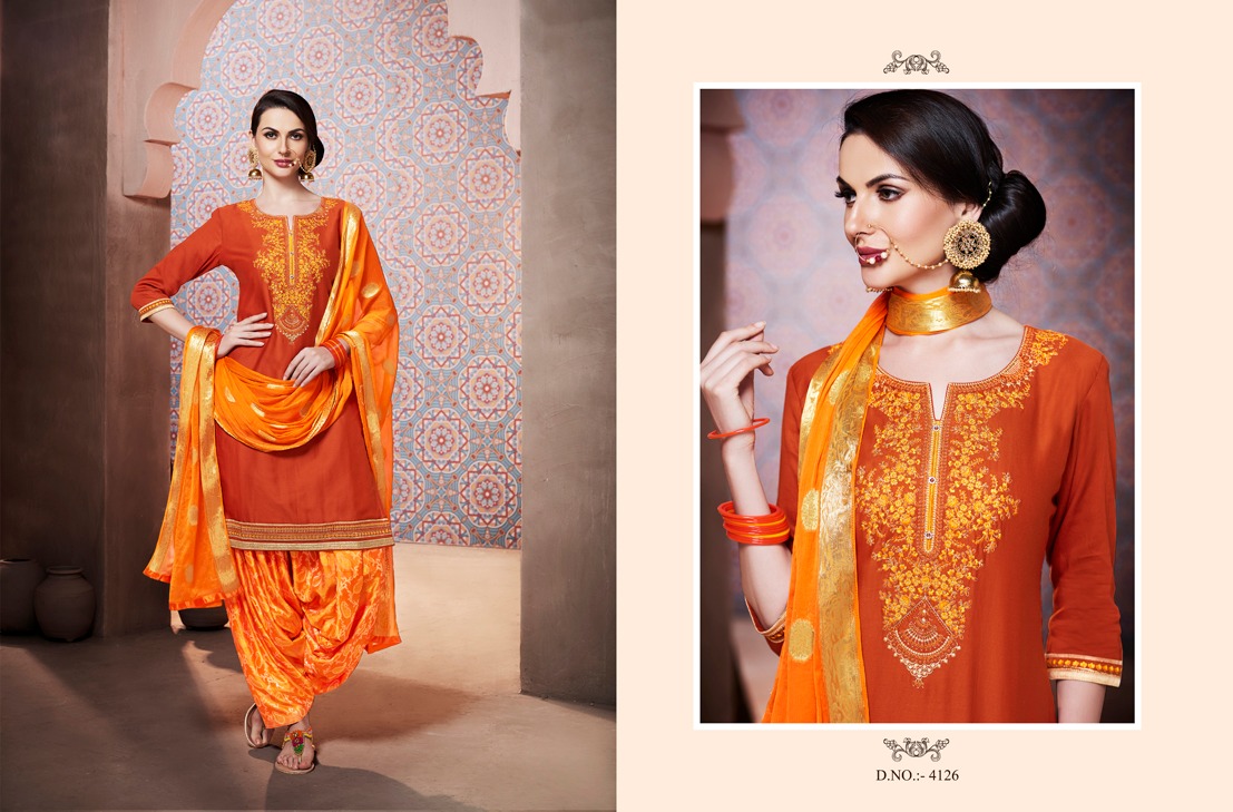Kessi Fabrics Shangar By Patiala House 4126