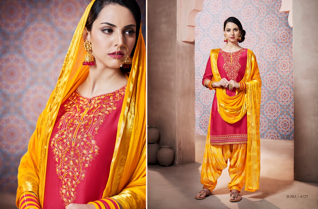 Kessi Fabrics Shangar By Patiala House 4127