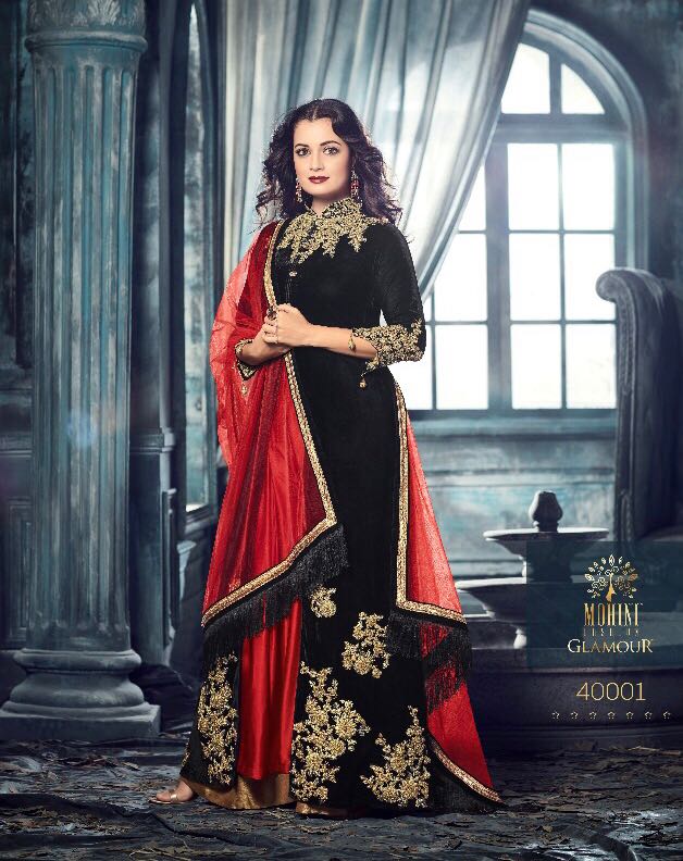 Mohini Fashions Glamour 40001 RED